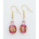 【Kahiko】カイルアプルメリアピアス ピンク