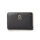 ミッシュマッシュ MISCH MASCH プリマ アオリ付きラウンドファスナー二つ折り財布 (ネイビー)