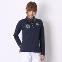 【アウトレット】カッパ Kappa ゴルフシャツ KG562LS62 ネイビー (ネイビー)