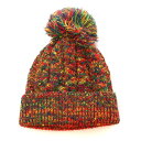 バートン BURTON ニット帽 ZIPPY Lニット レッド (レッドYL)