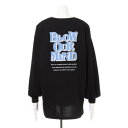イング INGNI BACKカラーロゴチュニックT (クロ)