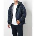 ニューバランス new balance メンズ ゴルフ 中綿ジャケット 2レイヤーソリッド×マッププリント 中綿フルジップブルゾン 0121220008 (ネイビー)