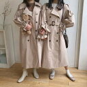メロウネオン mellowneon リボントレンチコート (BEIGE)