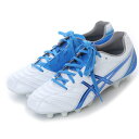 アシックス asics サッカースパイク DS ライト2 DS LIGHT 2 TSI743 3167 (パールホワイト×エレクトリックブルー)