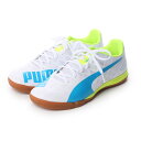 プーマ PUMA フットサルシューズ エヴォスピード サラ 3.4 evoSPEED SALA 3.4 103238 1064 (ホワイト×アトミック ブルー)