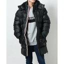ハンター HUNTER 【メンズ】ラバライズドパッファーコート (BLK)