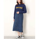 スタイルナンダ STYLENANDA フード付切替OP (NAVY)