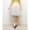 フィント F i.n.t ボックスプリーツスカート (IVORY)