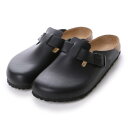 ビルケンシュトック BIRKENSTOCK ボストン(スムースレザー) (ブラック)