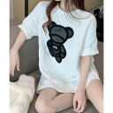 ガーリードール Girly Doll クマさんTシャツ (ホワイト)