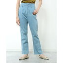 アルシーヴ archives スリットデニムパンツ (BLUE)