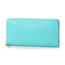 ランバン オン ブルー LANVIN en Bleu リュクサンブールカラー ラウンドファスナー長財布 (エメラルド)