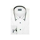 ショッピングワイシャツ トーキョーシャツ TOKYO SHIRTS 【Layered Cool】 形態安定 ボタンダウン 長袖インナー付きワイシャツ （ホワイト）