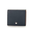 マッキントッシュ ロンドン MACKINTOSH LONDON 二つ折り財布 小銭が見やすいBOX札入れ (ネイビー)