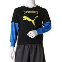 【アウトレット】プーマ PUMA ジュニア 長袖Tシャツ レイヤード LS TEE 839814