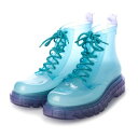 メリッサ melissa MELISSA COTURNO AD (TRANSPARENT LILAC/BLUE)