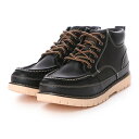 ブラッチャーノ Bracciano 4cm防水、防滑ミッドカットスニーカー (BLACK)