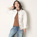【アウトレット】ムルーア MURUA 【CASUAL】ダメージBasicルーズGジャン (ホワイト)