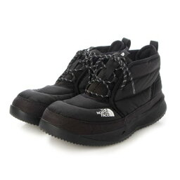 ザ ノース フェイス THE NORTH FACE WOMENS NUPTSE CHUKKA ウィメンズ ヌプシ チャッカー 雨雪対応 軽量 レディース NFW02273 （ブラック×ブラック）