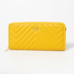 <strong>セシルマクビー</strong> CECIL McBEE QUILT WALLET ラウンドウォレット （イエロー）