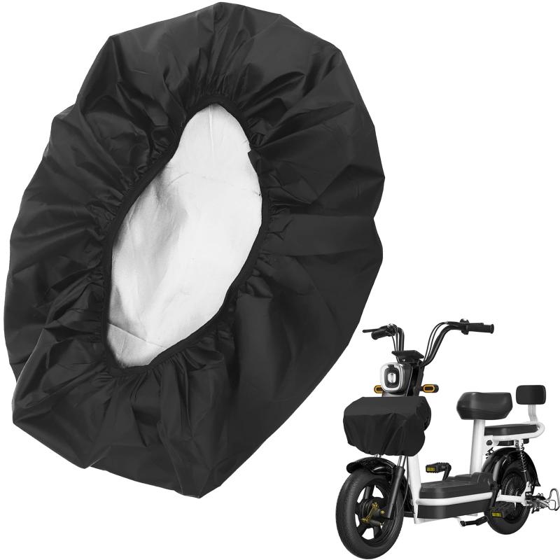 自転車カゴカバー 防水生地 すっぽりカゴカバー 自転車カゴレインカバー 前カゴカバー 後カゴカバー 自転車かごカバー 日焼け防止 前後兼用 取り付け簡単 遮光 荷物落ちない 汎用型 ブラ