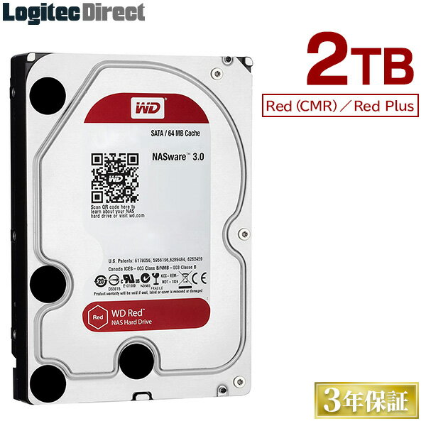 WD Red WD20EFRX n[hfBXN HDD 2TB 3.5C` WebN̕ۏ؁E_E[h\ȃ\tgt Western DigitaliEGX^fW^j LHD-WD20EFRX 