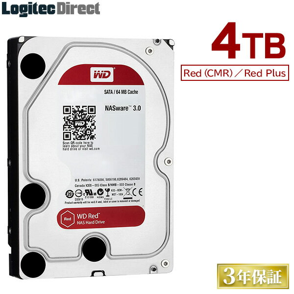 WD Red WD40EFRX n[hfBXN HDD 4TB 3.5C` WebN̕ۏ؁E_E[h\ȃ\tgt Western DigitaliEGX^fW^j LHD-WD40EFRX 