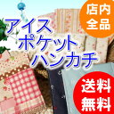 保冷剤〈ハンカチ〉・ルランルラン「アイスポケットハンカチ・S」2【メール便送料無料・20%OFF】冷却/暑さ対策/熱中症対策/長時間・クールハンカチ/ポケット付きハンカチ/ストール・スカーフ共/お弁当箱に/首に/冷感グッズ【ロハス工房オリジナル】【RCP】