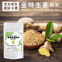 生姜 金時生姜 粉末 100g しょうが パウダー ジンジャー 生姜の王様 通常生姜の4倍以