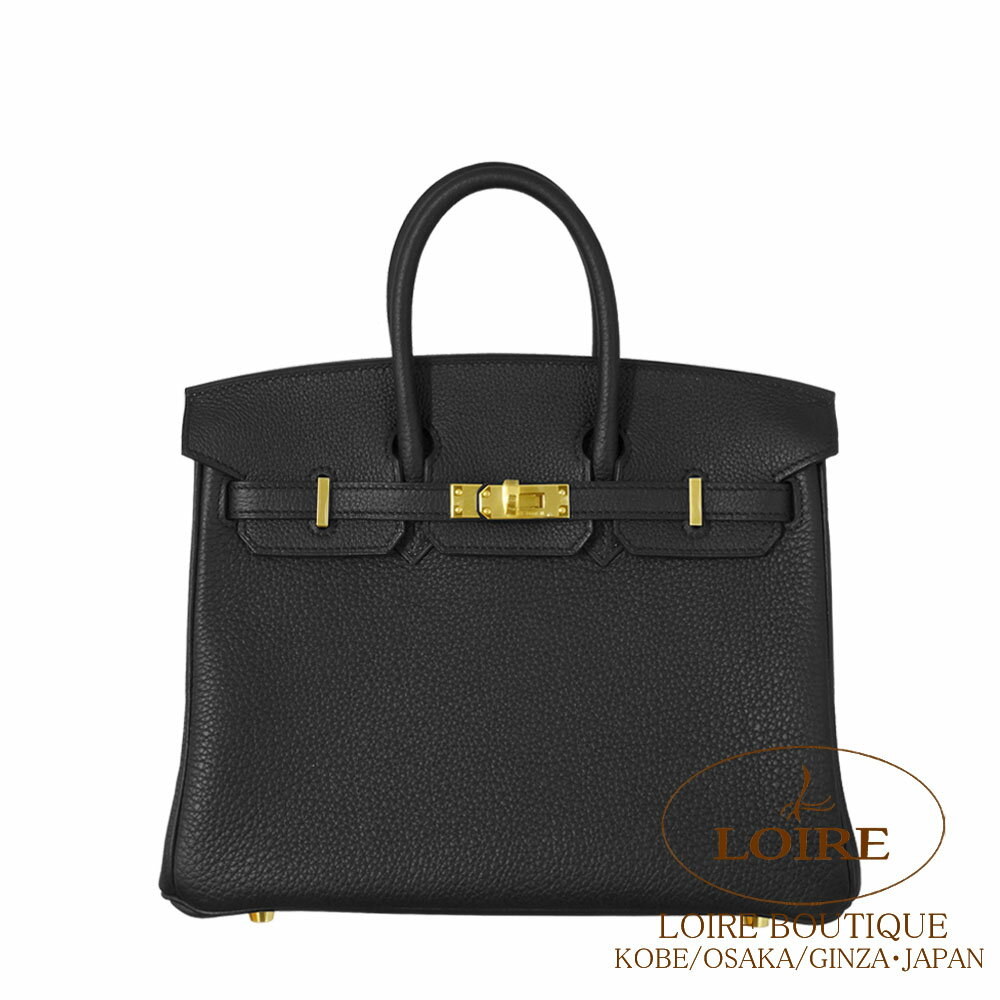エルメス バーキン 25 クロ トゴ ゴールド金具 HERMES Birkin 25 NOIR(89) Togo Gold