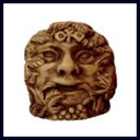 Oxford Gargoyles(石彫ガーゴイル)『グリーンマン』【オックスフォード大学コレクション】