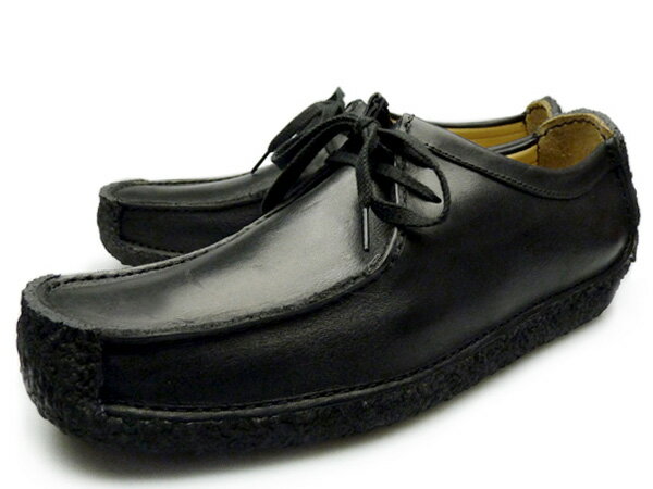 【送料無料】CLARKS NATALIEBLACK SMOOTH LEATHER 1115-47Gクラークス メンズ ナタリー ブラック スムースレザーUK企画 クレープソール ローカット 【RCPsuper1206】