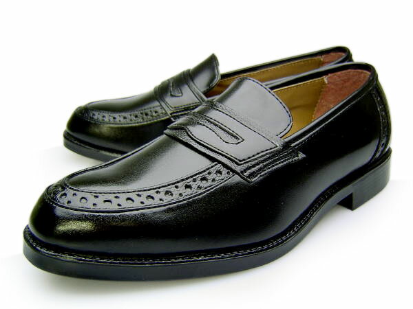 【3足ご購入で9960円対象商品】LUCIANO VALENTINO 165 BLACK（ルシアーノ・ヴァレンチノ）メンズ 軽量ビジネスシューズ ローファー 革靴 紳士靴 ブラック 黒 【RCPsuper1206】ローファータイプの軽量ビジネスシューズがこの価格！レビューのお約束で防水スプレープレゼント！【RCPsuper1206】