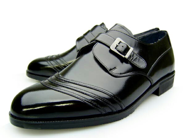 【3足ご購入で9960円対象商品】Alain Bernard日本製 軽量本革ビジネスシューズ　革靴 紳士靴 ブラックAB902 黒 【RCPsuper1206】