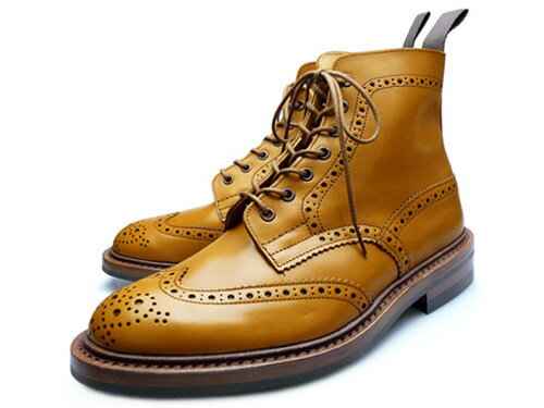 TRICKER'S COUNTRY BOOTS MALTONACORN ANTIQUE M2508トリッカーズ カントリーブーツ マートンキャメル 【とりっかーず】【送料無料】　【マラソン201207_ファッション】レビューのお約束で防水スプレー！ハンドメイド最高級革靴トリッカーズ！【マラソン201207_ファッション】