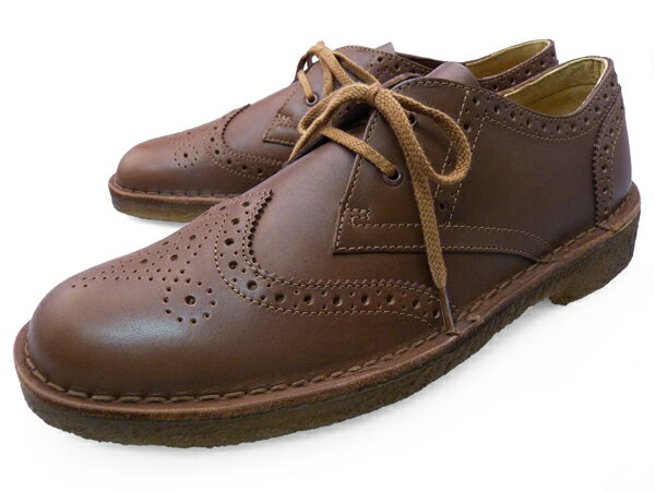 【レビューのお約束で送料無料】CLARKS KHAN BROGUEMAHOGANY LEATHER 20346847クラークス カーン ブローグ マホガニーレザーレディース メンズ クレープソール 本革 ブリティッシュカジュアル【%OFF】