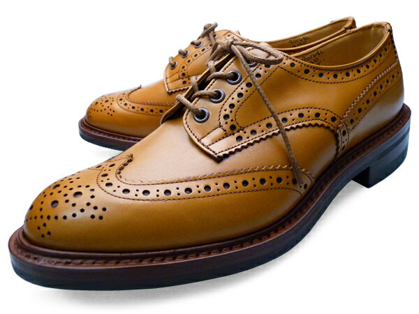 【レビューのお約束で送料無料】 TRICKER'S BOURTON ACORN ANTIQUE M5633 トリッカーズ カントリーブローグシューズ ウイングチップ エイコーン・アンティーク TRICKERS