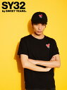 SWEETYEARSコラボ オリジナルハートミニロゴTシャツ...