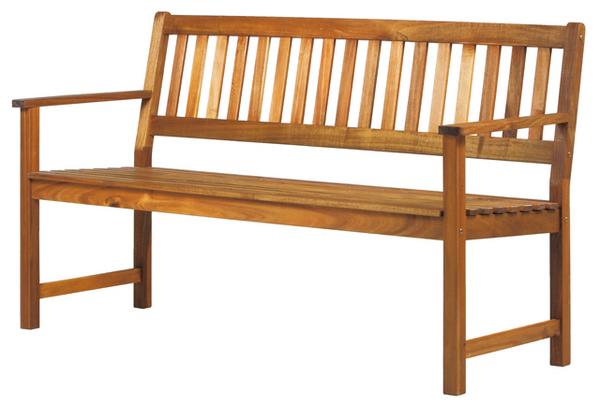 ★新品★ウッドベンチ イス 椅子 木製 高級 テラス KAW-1550B