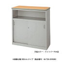 【法人限定】 ハイカウンター 棚付引戸 幅120cm 鍵付 キャビネット 接客カウンター 収納付きカウンター 受付台 オフィス家具 オフィス収納 TSN-1290BK ルキット オフィス家具 インテリア
