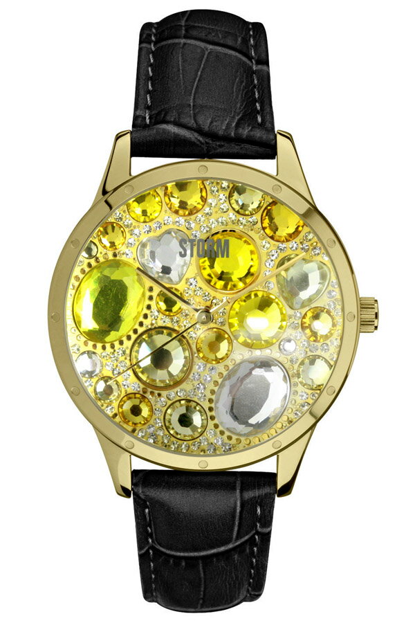 STORM(ストーム)　GEMONITE(ジェモナイト)　レディース腕時計　GOLD(ゴールド)　【47014GD】【安心の国内正規品】【代引手数料、送料無料】