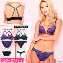 【数量限定SALE】 ブラジャー ショーツ セット エレガント レース フロント ホック ブラジャー & 選べる フルバック or Tバック ショーツ | 下着 レディース セット tバック ティーバック ランジェリー セクシー ランジェリー ブラ セット 上下セット