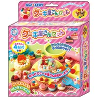 ケーキ屋さんセット ねんど4色入 A-CZ4DF 銀鳥産業 安全 粘土 ねんど スイーツ ねんど型 型 工作 ままごと 自由研究 知育玩具 3歳 4歳 5歳