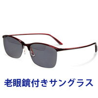 老眼鏡付き 偏光サングラス Top View トップビュー バイフォーカルグラス TP-10 グレー...:loupe-studio:10026918