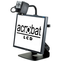 据え置き型拡大読書器 Acrobat LCD [アクロバットLCD] 大画面19インチ 最大68倍ズーム 読書 送料無料 