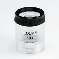 虫眼鏡 検査用ルーペ 3010 10倍 30mm 高倍率ルーペ 池田レンズ...:loupe-studio:10007315