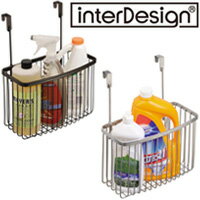 インターデザイン オーバーキャビネットバスケット 52871-5 52876-0 インターデザイン 収納 小物収納 カゴ 整理 キッチン雑貨 雑貨