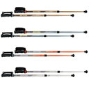 レビータ DF 長さ調節式ウォーキングポール 2本1組 REVITA ポールウォーキング 杖 ステッキ