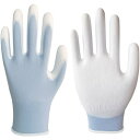 ショッピングトラスコ中山 ウレタン背抜き手袋(手のひらコートタイプ) TRUSCO トラスコ中山 抗菌仕様ウレタン背抜き手袋 青 XL [TNS-HG-BXL] TNSHGBXL 販売単位：1