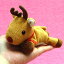 くったり赤鼻のトナカイ/ルドルフ サイズ:11cm 880円